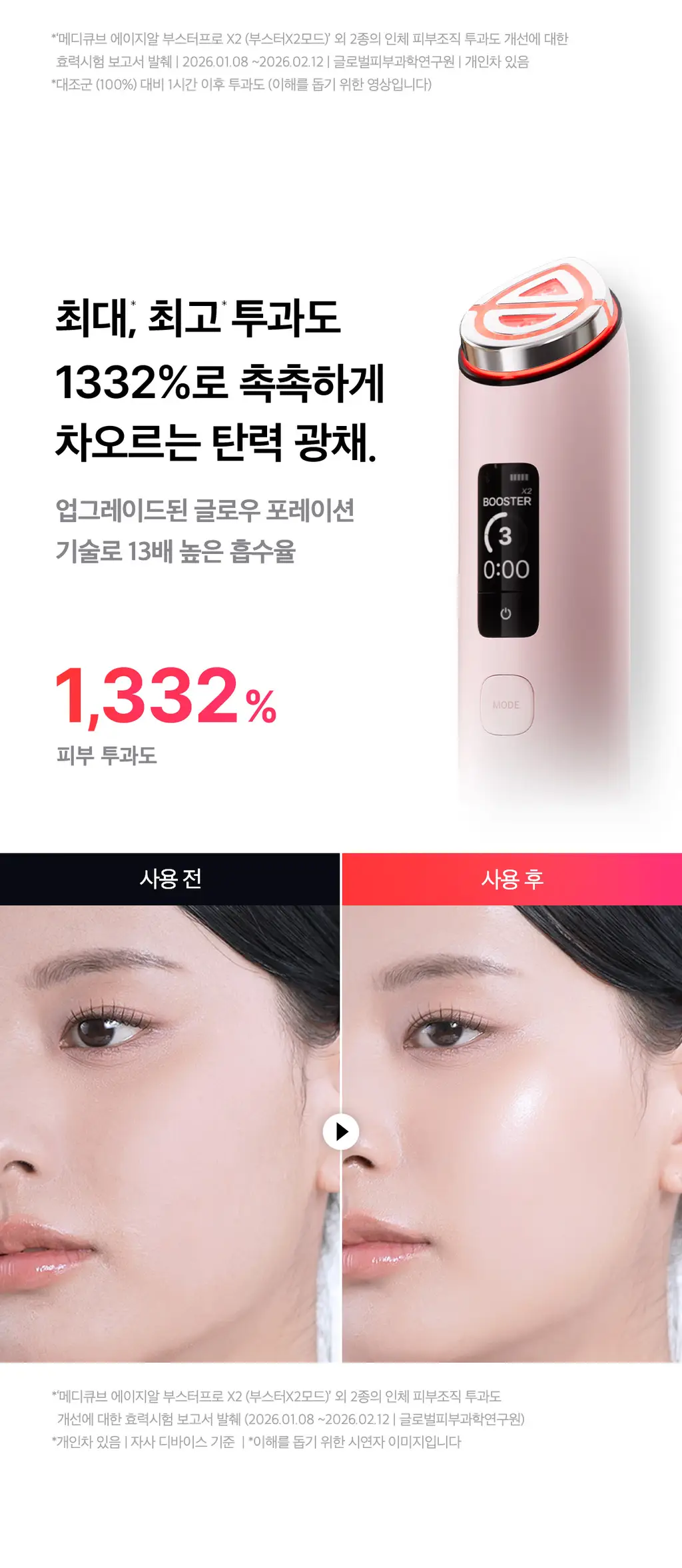 [5월올영픽] [UPGRADE] 메디큐브 에이지알 부스터 프로 X2 (핑크/화이트) 상세페이지 31